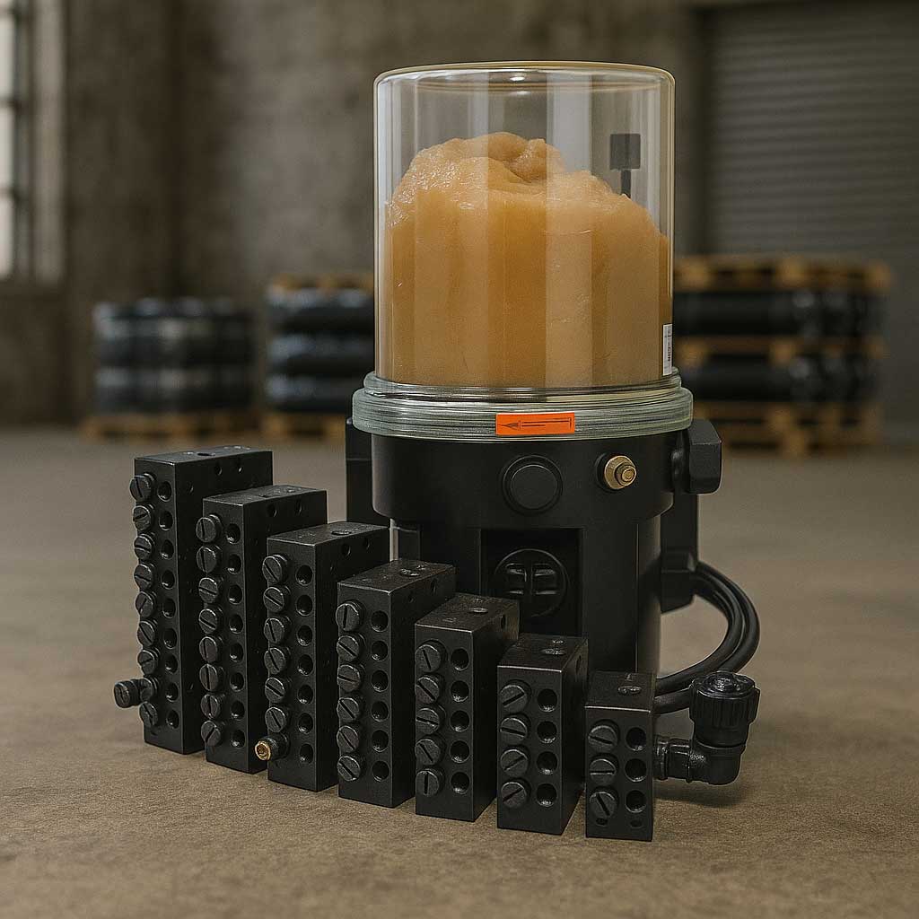 Sistema de lubricacion centralizado Fluitecnik | Hidráulica, neumática y refrigeración eólica Eólica